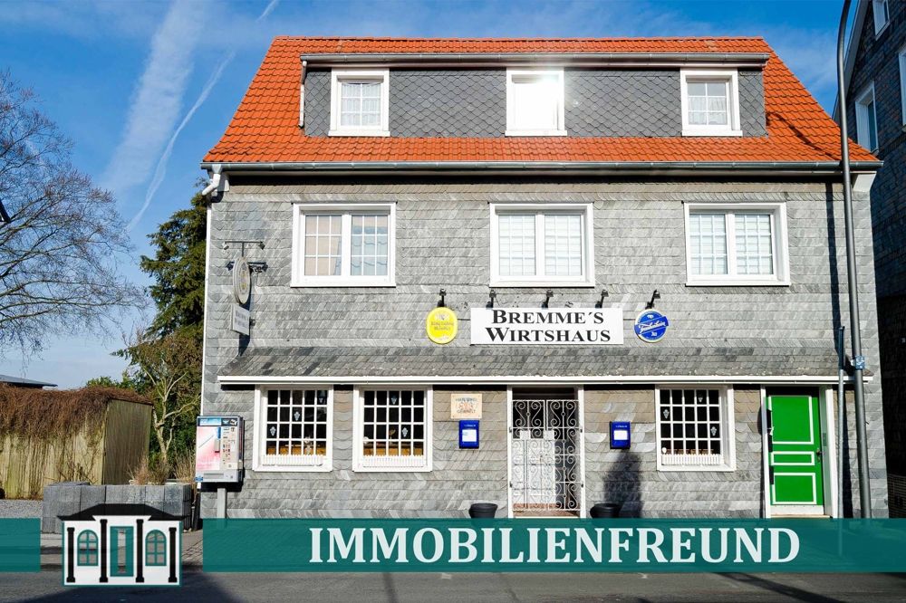 Häuser zum Kauf in Wuppertal Wohn und Geschäftshaus mit Gaststätte